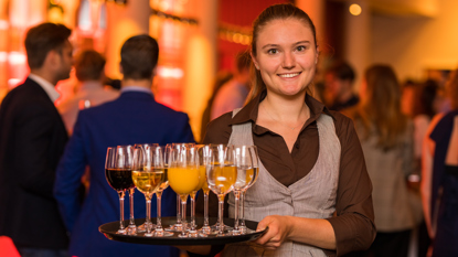 Evenementenlocatie Amsterdam theater DeLaMar borrel Rode foyer